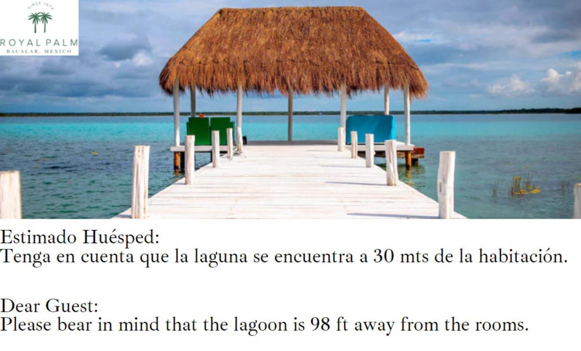 Royal Palm Bacalar Cabanas & Lagoon Club 部屋 写真